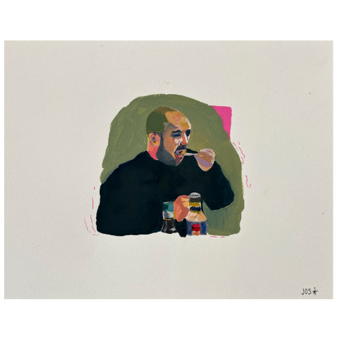 desenho do artista Manicómio JOS*